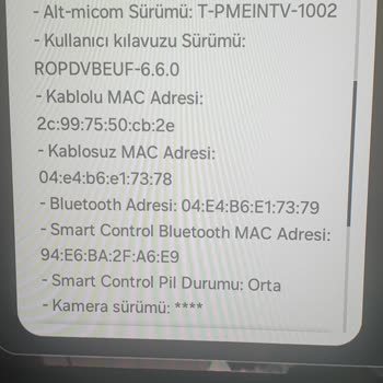 Kampanya Ödemesi Ve TV Uygulama Desteği Konusunda Çözüm Bekliyorum