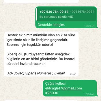 Siparişin Uzun Süre Teslim Edilmemesi Ve Ücret İadesi Talebi