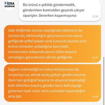 Hatalı Gönderilen Ayakkabı İçin İade Ve Mağduriyet Talebi