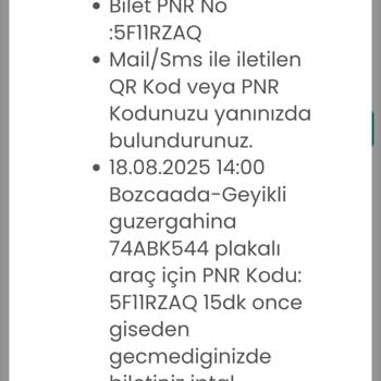 Gestaş Feribot Ücretlerindeki Yüksek Fiyat Farkı Ve Mağduriyet