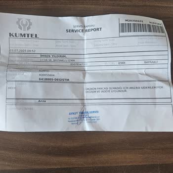 Kumtel Şarjlı Mop Garanti Sürecinde Çözülmeyen Sorun Ve İade Mağduriyeti
