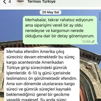 Dört Aydır Teslim Edilmeyen Sipariş Ve İade Sorunu