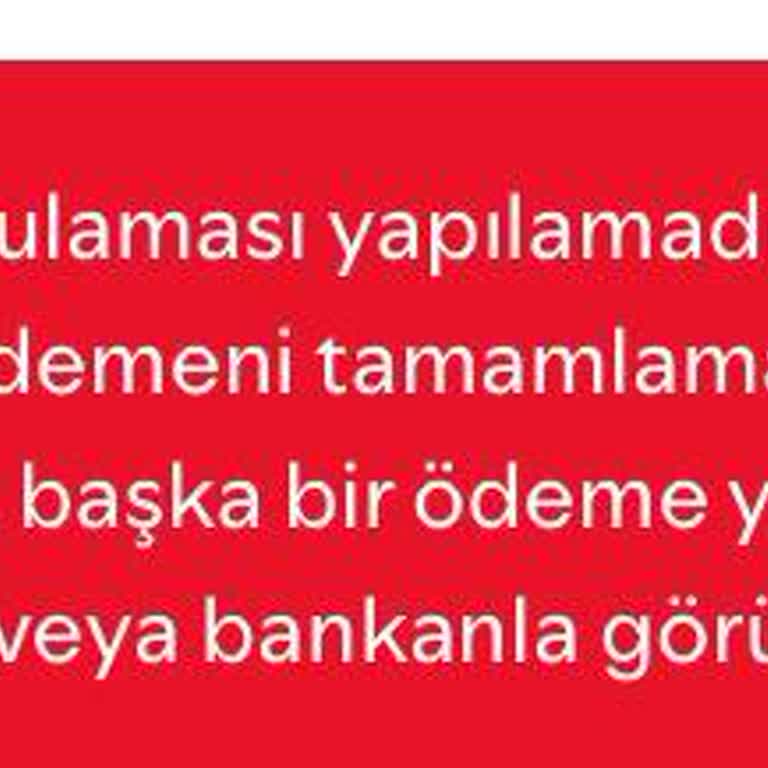 Kartımla İnternet Alışverişi Yapamıyorum, Müşteri Hizmetleri Çözüm Sunmuyor