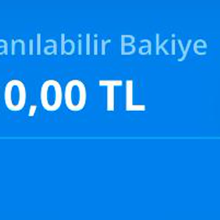 Hesabımda Bakiye Olmasına Rağmen İşlem Yapamıyorum, Mağduriyetim Giderilsin