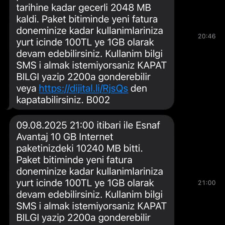 Kullanmadığım Halde İnternet Paketim Hızla Tükendi