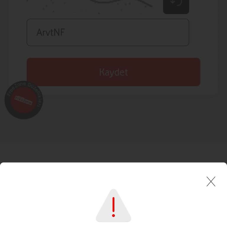 Vodafone Yanımda Uygulamasında Kullanıcı Tanımlama Sorunu Ve Sürekli Hata Mesajı