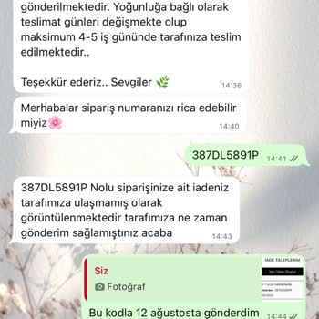 İade Sürecinde Gecikme Ve Hatalı Kod Sorunu