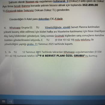 Nuveen VIP Uygulamasıyla Yatırdığım Param Geri Verilmiyor, Mağdur Edildim!