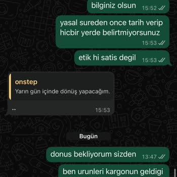 Yasal İade Hakkım Engellendi, Ücret İadem Yapılmıyor