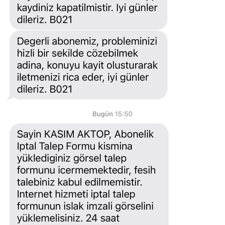 Netgsm Abonelik İptalinde Sürekli Engeller Ve İletişimsizlik