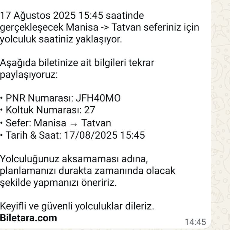 Bilgilendirme Eksikliği Ve Mağduriyet: Manisa-Tatvan Seyahatinde Yaşanan Sorunlar