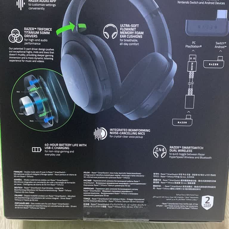 Satın Aldığım Razer Barracuda Kulaklıkta Mikrofon Sorunu Ve Eksik Parça, Mağaza İade/Değişim Yapmıyor