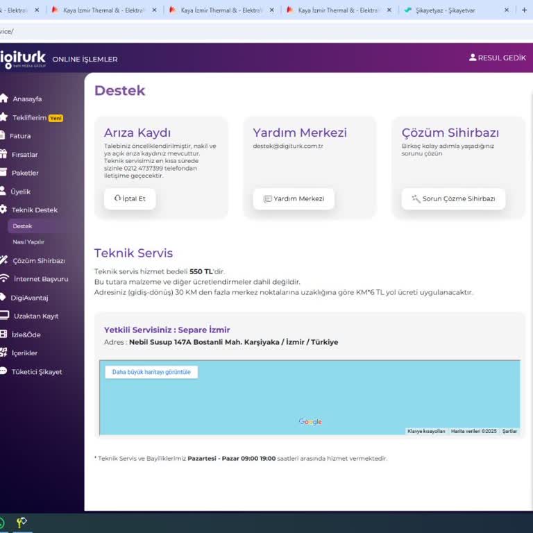 Digiturk Yayın Kesintisi Ve Müşteri Hizmetlerine Ulaşılamaması Sorunu