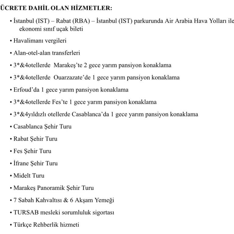 Sözleşmeye Dahil Hizmetin Eksik Sunulması Ve Rehberin Olumsuz Tutumu