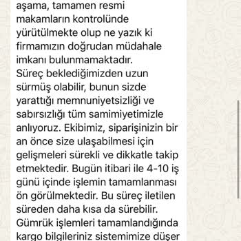 Siparişim Uzun Süredir Teslim Edilmedi Ve Ücret İadesi Yapılmadı