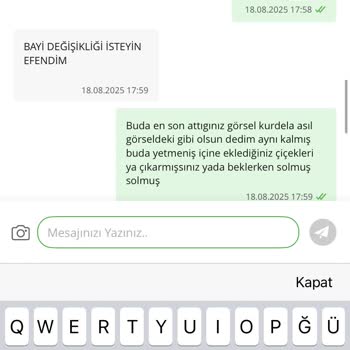 Siparişim Hatalı Hazırlandı, İade Talebime Yanıt Alamadım