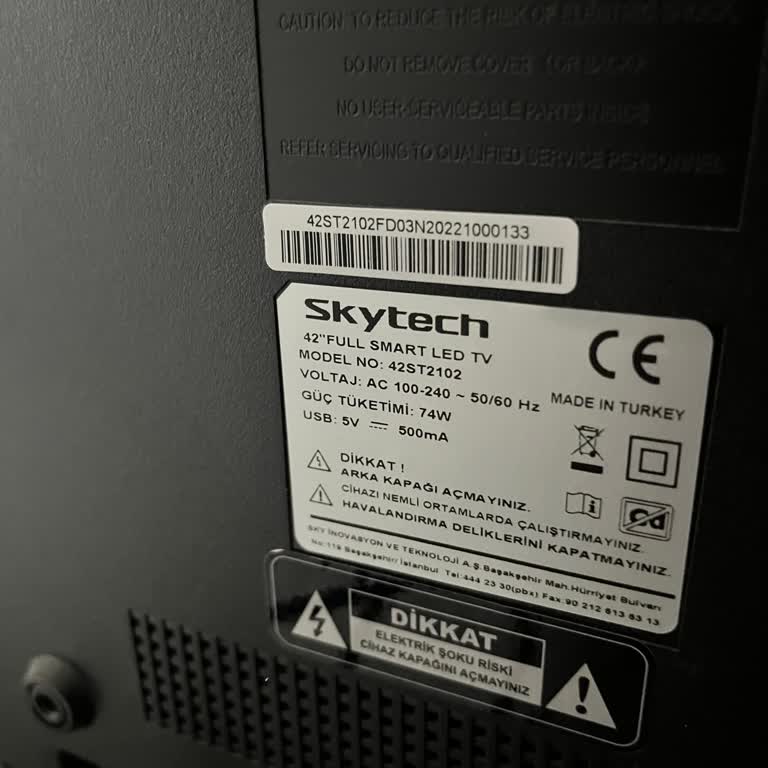 Skytech TV'de Uygulamalar Açılmıyor, Yazılım Güncellemesi Sorunu