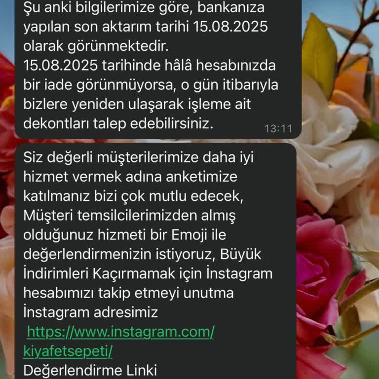 İade Sürecinde Oyalama Ve Mağduriyet Yaşıyorum!