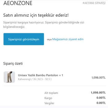 İade Sonrası Ücret İadesi Yapılmadı Ve Bilgilendirme Alamadım