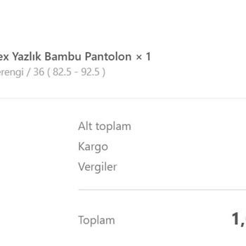 İade Sonrası Ücret İadesi Yapılmadı Ve Bilgilendirme Alamadım