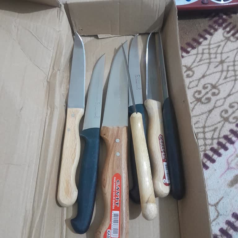 Alman Kalitesi Diye Satılan Bıçaklar Düşük Kalite Çıktı, İade Ve Para İadesi İstiyorum