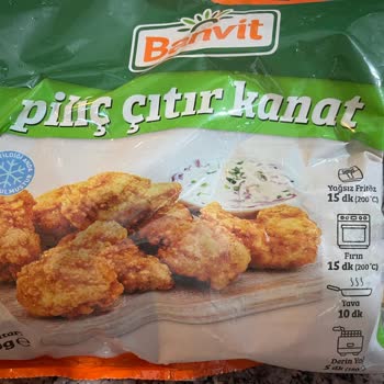 Banvit Piliç Çıtır Kanat Ürünü İçeriği Ambalajla Uyuşmuyor