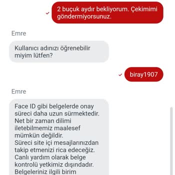 Marsbahis Para Çekme Talebim 2 Buçuk Aydır Sonuçlanmadı Belgeler Onaylandı Ama Ödeme Yok