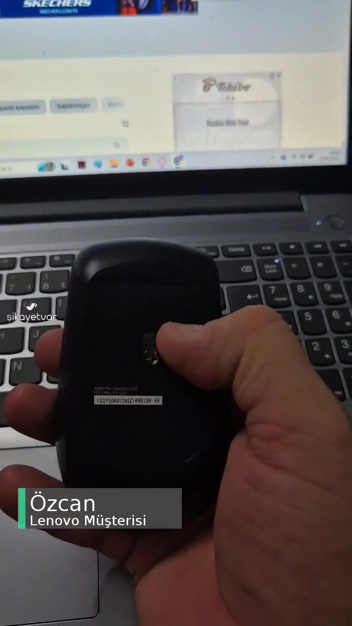 Lenovo Mouse Işık Yanıp Söndükten Sonra Çalışmama videonun kapak resmi