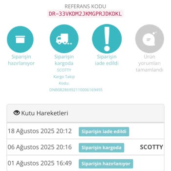 Kargo Firmasının Hatalı Teslimatı Nedeniyle Kutum Ulaştırılmadı