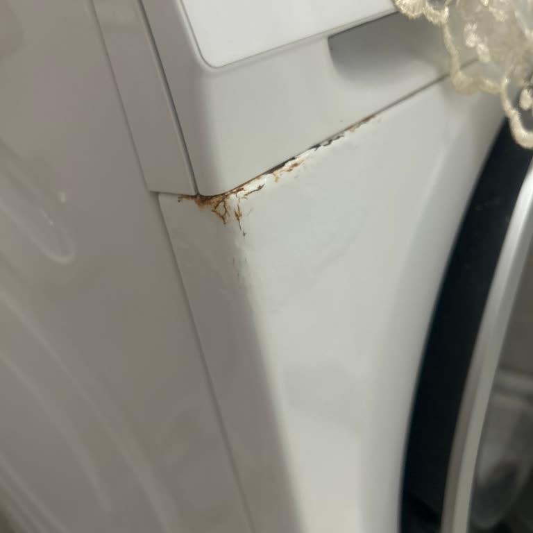 Çamaşır Makinesi Deterjan Kapağında Sürekli Pas Oluşumu Hijyen Ve Kalite Sorunu