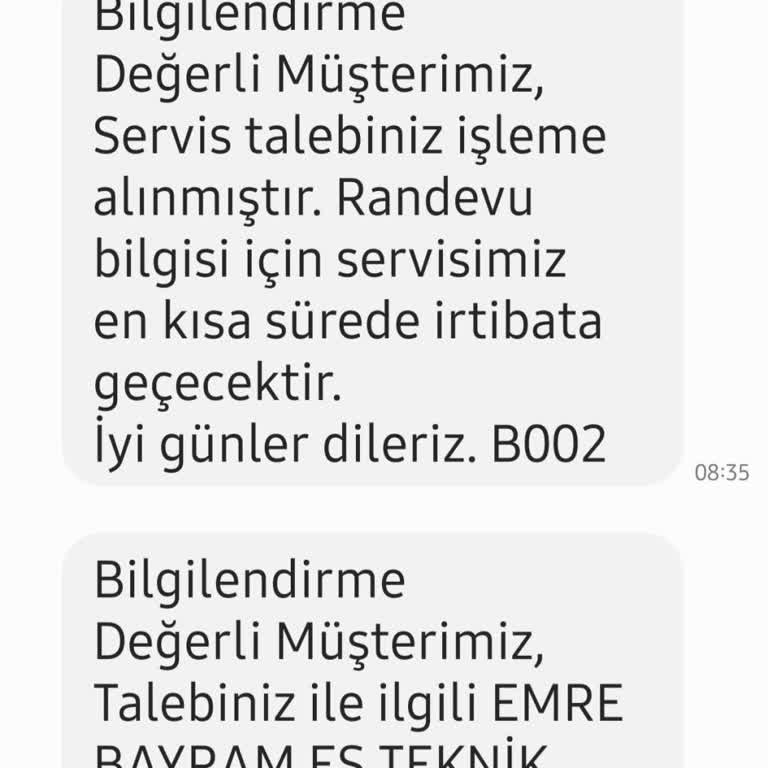 Daikin Servis Talebime Uzun Süre Yanıt Alamadım