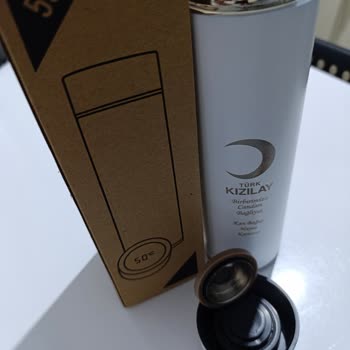 Türk Kızılay’dan Hediye Edilen Termos İlk Kullanımda Bozuldu, Değişim İstiyorum