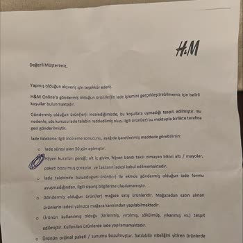 Kullanılmamış Mayo İadesi Haksız Yere Reddedildi!