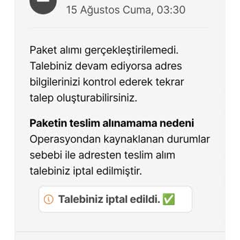 Hepsiburada İade Talebim Gerekçesiz İptal Edildi, Süreç İlerlemiyor