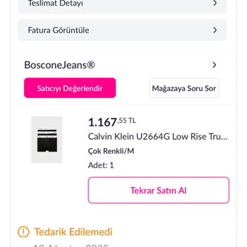 Kupon İadesi Ve Sürekli Tekrarlayan Sipariş Sorunları Nedeniyle Mağduriyet