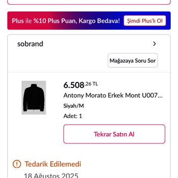 Kupon İadesi Ve Sürekli Tekrarlayan Sipariş Sorunları Nedeniyle Mağduriyet