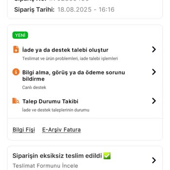 Teslim Edilmeyen Köpek Maması Siparişi Ve Yanlış Teslimat Kaydı Mağduriyeti