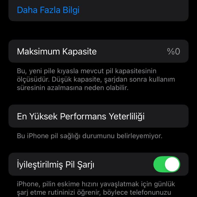 İos Güncellemesi Sonrası Pil Sağlığı %0 Oldu, Cihaz Sürekli Kapanıyor