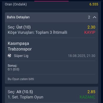 Vbet Kuponumda 10 Köşe Vuruşu Olmasına Rağmen Kazancım Ödenmedi