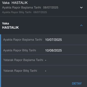 SGK Hastalık Raporu Ücretimin Eksik Yatırılması Hakkında
