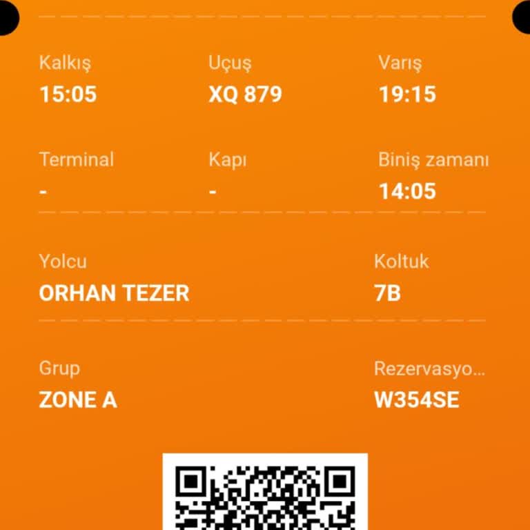 Online Check-in Koltukları Değiştirildi, Ailemle Ayrı Oturduk