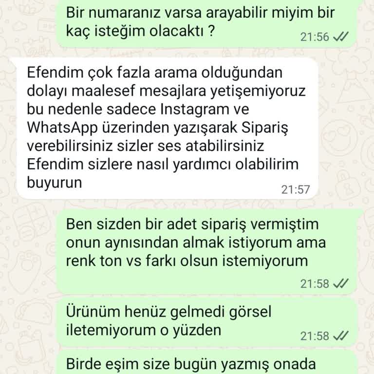 Siparişim Zamanında Teslim Edilmedi Ve İletişimde Sorun Yaşadım