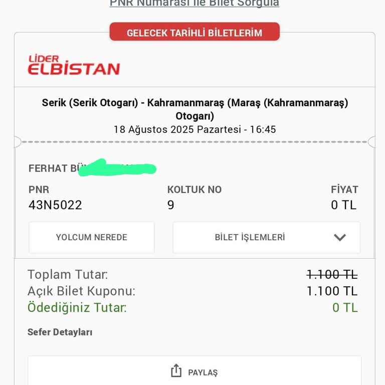 Otobüs Yolculuğunda İlgisiz Personel Ve Müşteri Memnuniyetsizliği