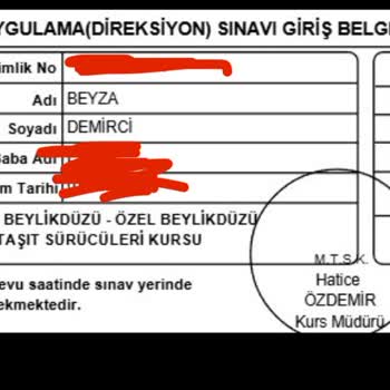 Direksiyon Sınavında Haksızlık, Hakaret Ve Mağduriyet