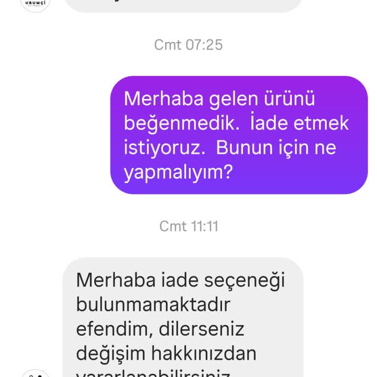 Shopierden Alınan Koltuk Takımında İade Reddi Ve Destek Bulamama Mağduriyeti