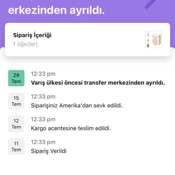 Termos Türkiye Sipariş Verdiğim Ürün Uzun Süredir Teslim Edilmedi