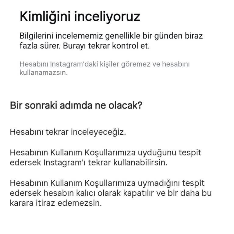 Instagram Oğlumun Ebeveyn Yönetimli Hesabını Haksız Yere Askıya Aldı Mağduriyet Yaşıyoruz