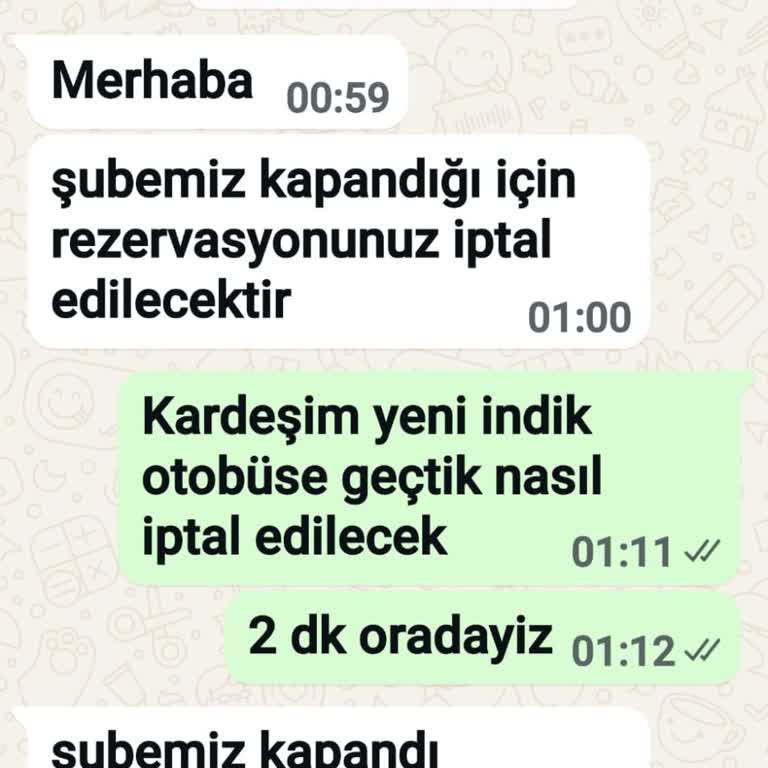 Gece Yarısı İptal Edilen Araç Rezervasyonu Ve Mağduriyet