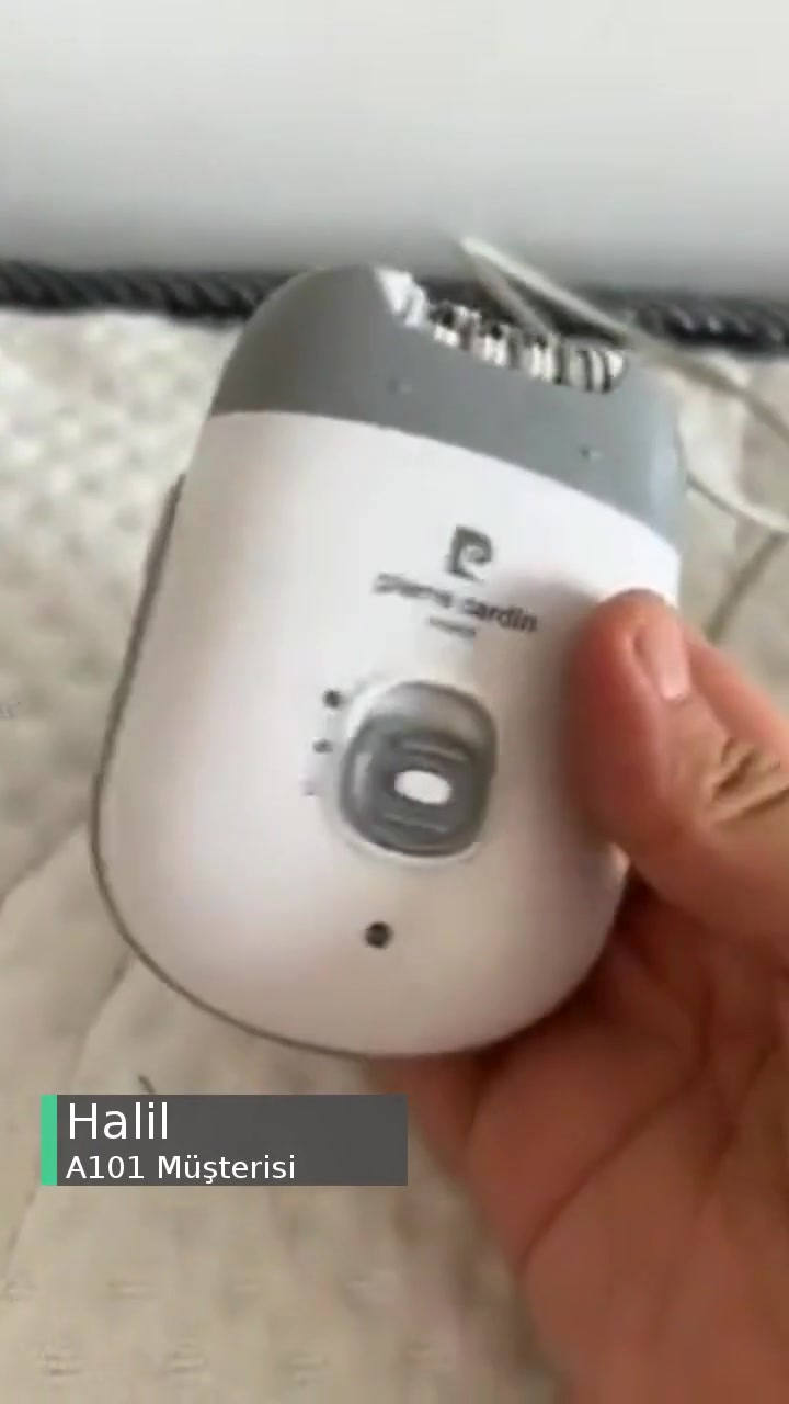 A101'den Alınan Pierre Cardin Epilatör Şarj Olmuyor! videonun kapak resmi