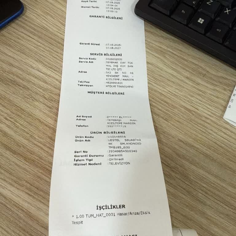 Kırık Televizyon Teslimatı Ve Uzayan İade Süreci Nedeniyle Mağduriyet